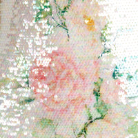 « Bouquet Étincelant » — Robe Mini à Nœud, Rose