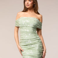 « Ciel Romantique » — Robe Longue Sirène en Dentelle, Bleu Ciel