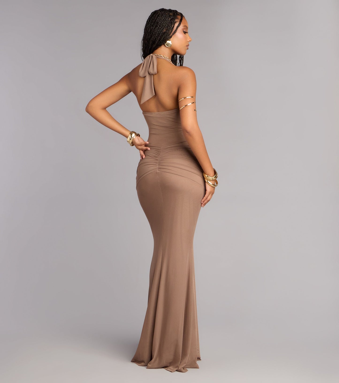 « Sirène Céleste » — Robe Longue Sirène, Blanc