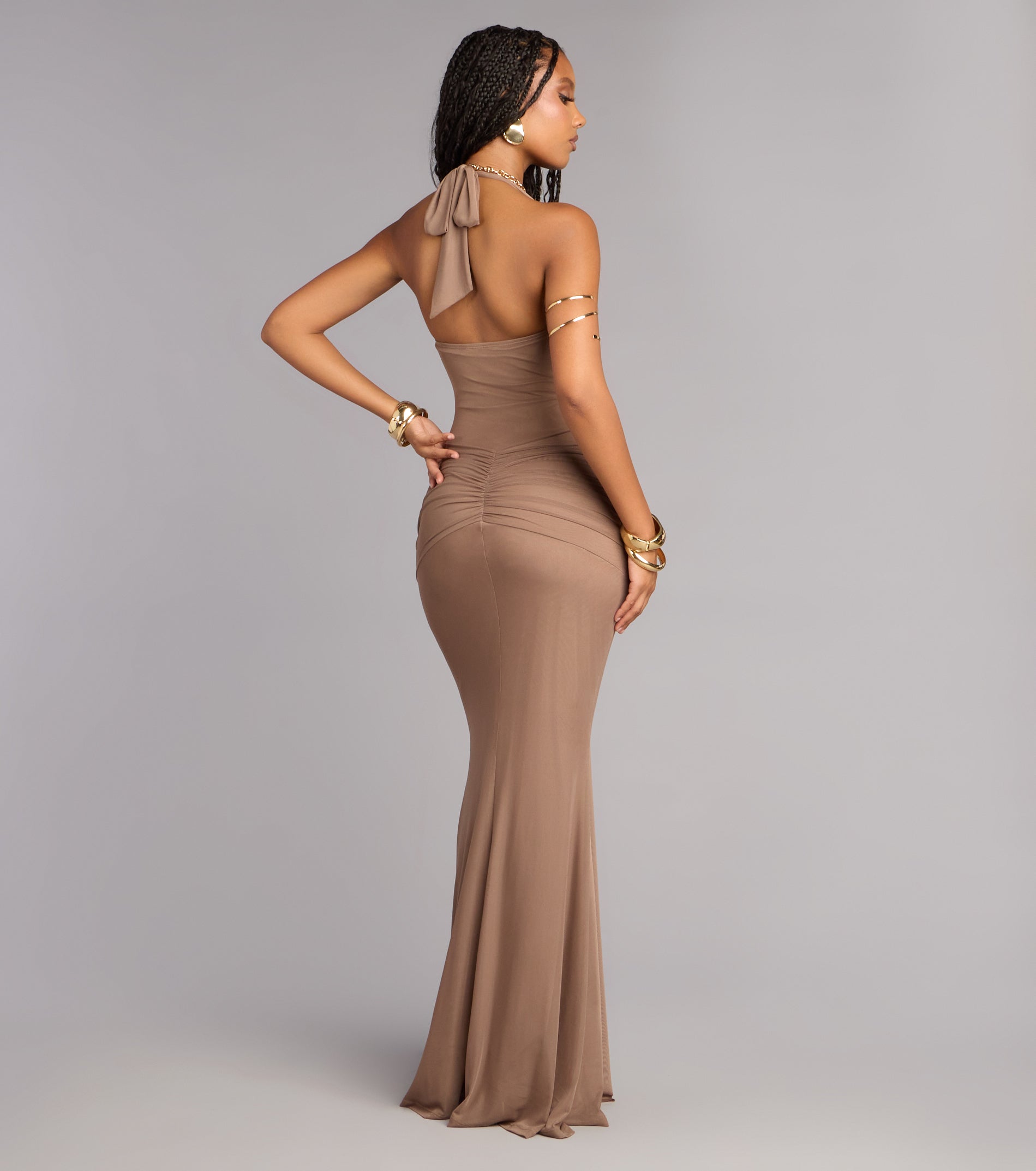 « Sirène Céleste » — Robe Longue Sirène, Blanc