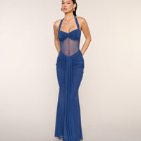 « Sirène Céleste » — Robe Longue Sirène, Blanc