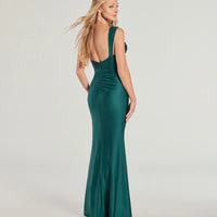 « Nuit Émeraude » — Robe Longue Sirène, Vert
