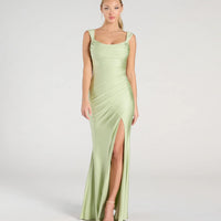 « Nuit Émeraude » — Robe Longue Sirène, Vert