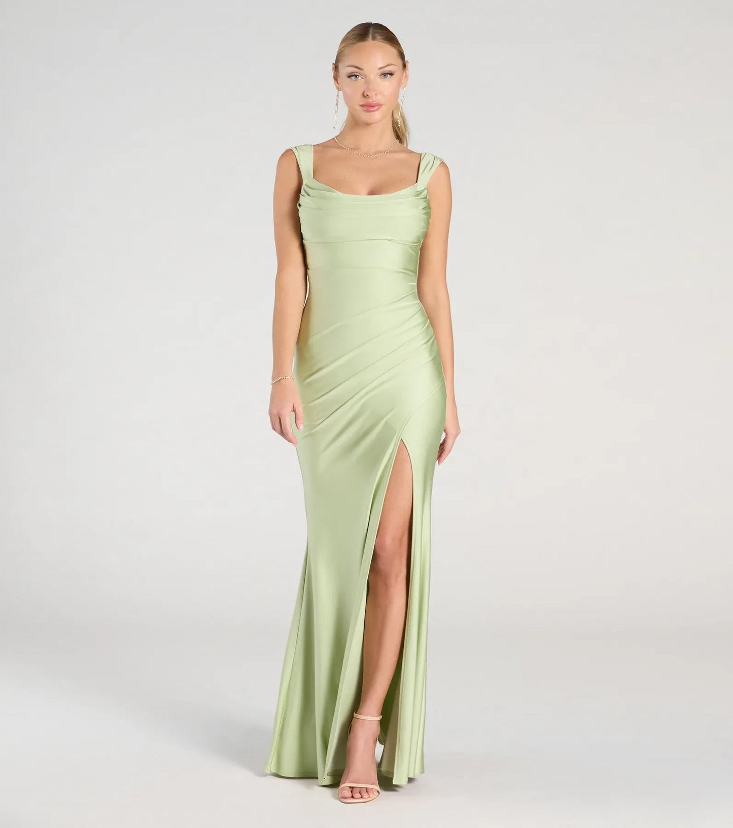 « Nuit Émeraude » — Robe Longue Sirène, Vert