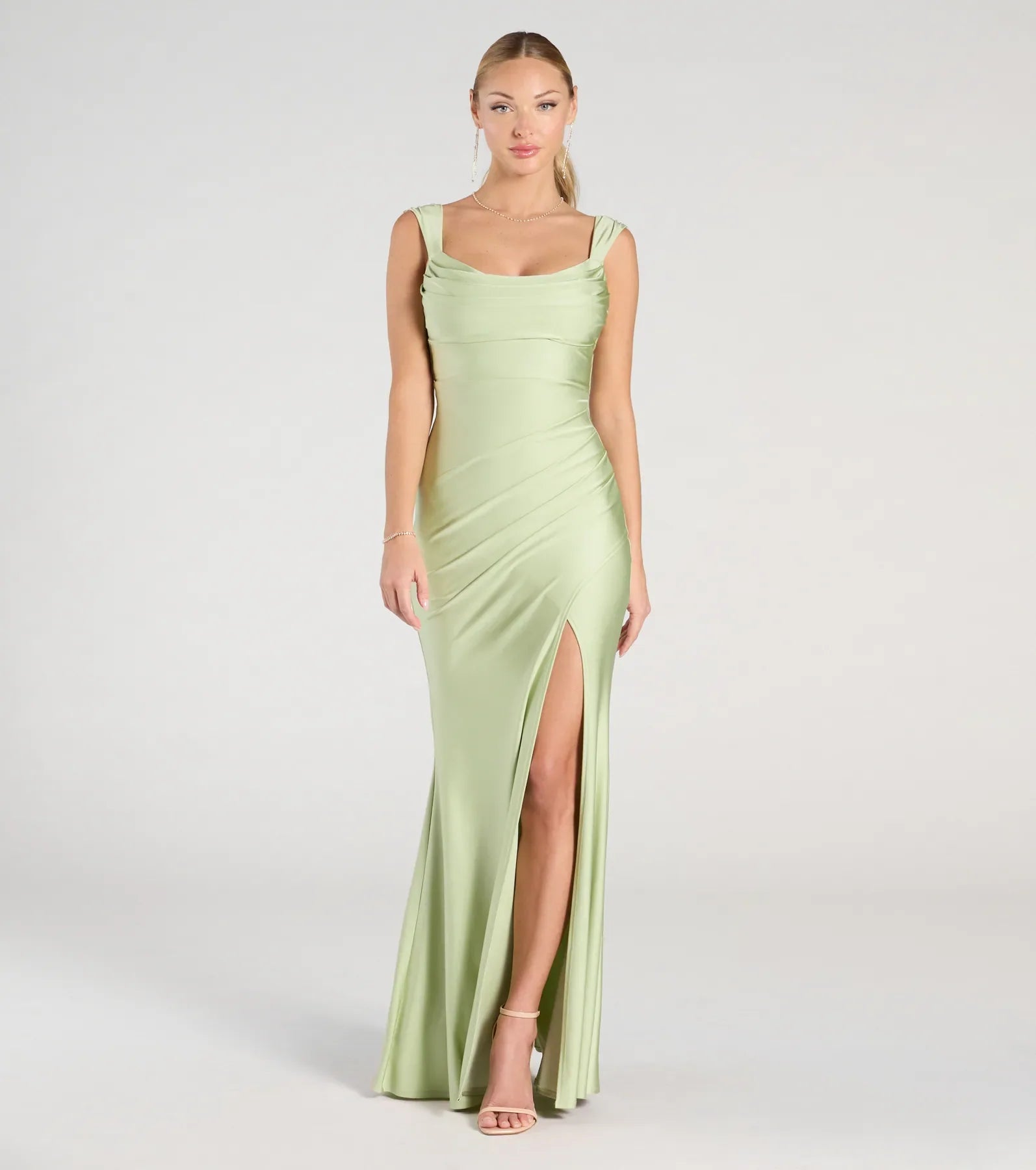 « Nuit Émeraude » — Robe Longue Sirène, Vert