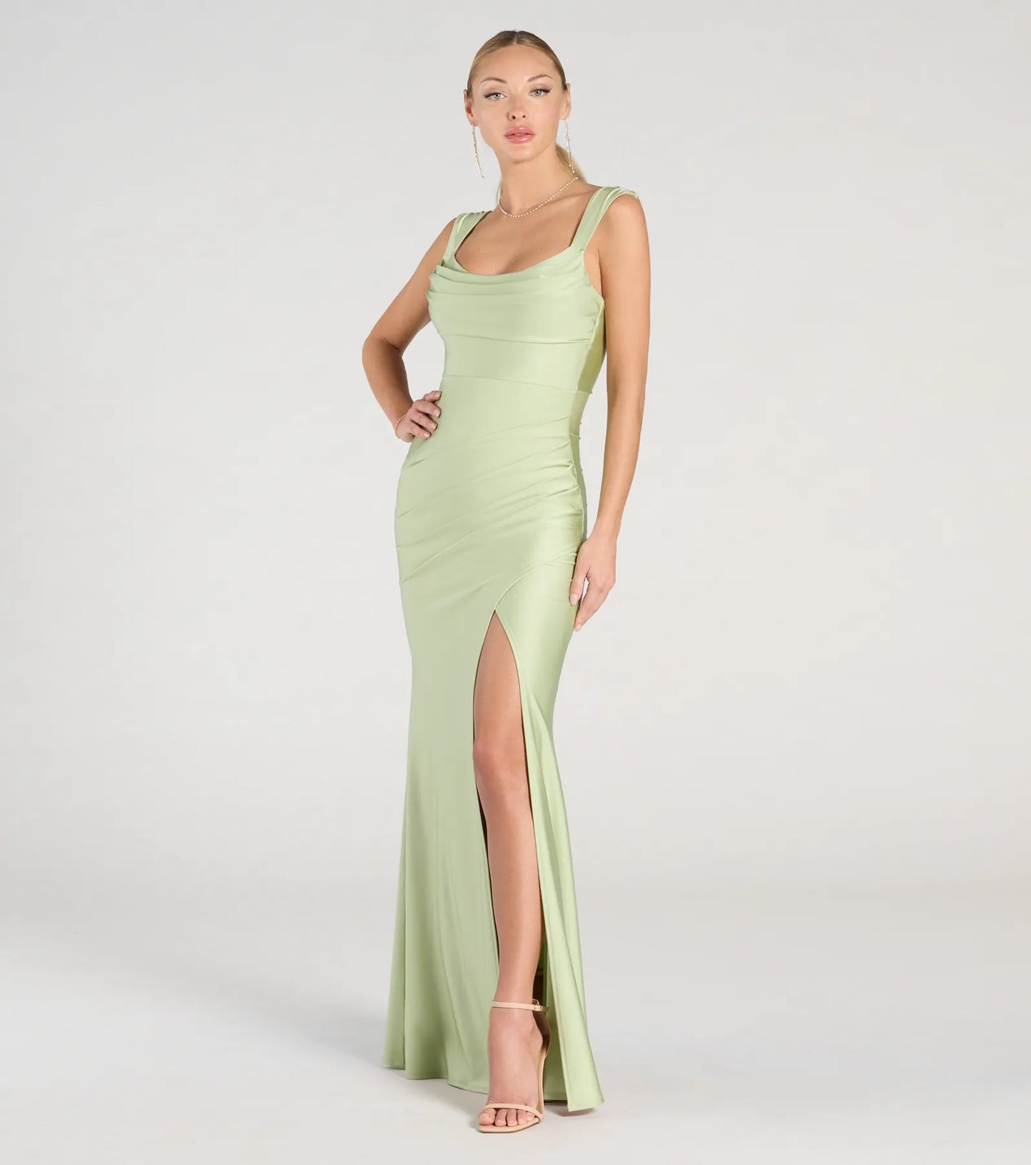 « Nuit Émeraude » — Robe Longue Sirène, Vert