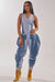 « Denim Rebelle » — Combinaison en Denim Patchwork, Bleu