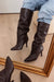 « Ligne Caramel » — Bottes Hautes à Bout Pointu, Marron