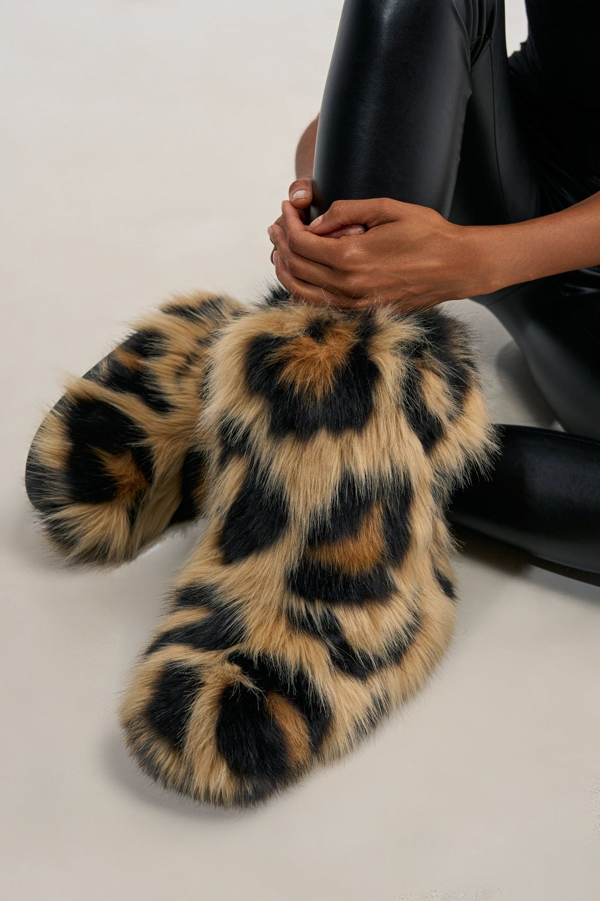 « Songe » — Bottines plates, Marron