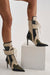 « Volute » — Bottines à talon bloc, Olive