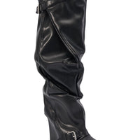 « Minuit » — Bottes compensées, Noir