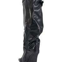 « Minuit » — Bottes compensées, Noir