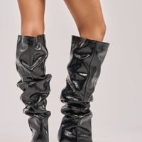 « Cognac » — Bottes compensées, Noir
