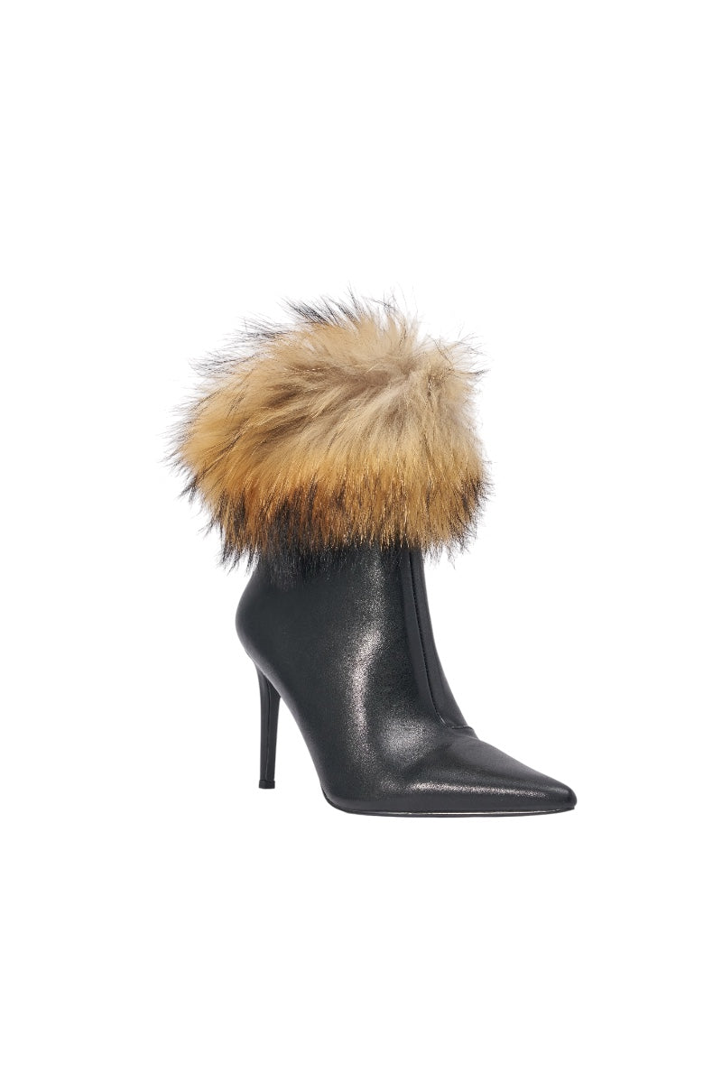 « Allure » — Bottines structurées, Noir