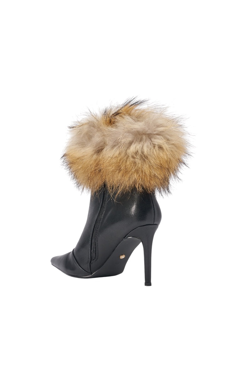 « Allure » — Bottines structurées, Noir