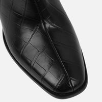 «Allure Féline» — bottines, noires.