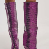 « Horizon » — Bottes compensées, Violet