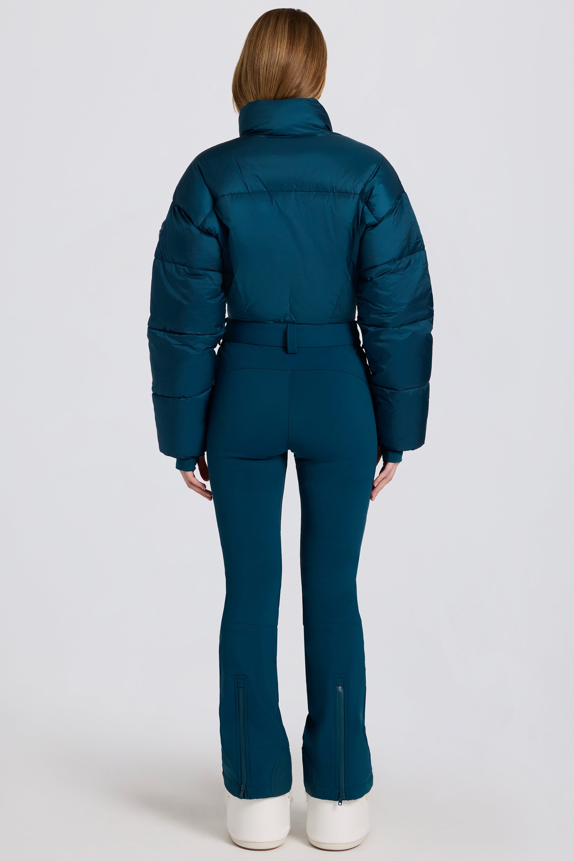 « Alpin » — Combinaison De Ski Imperméable Rembourrée, Bleu Canard