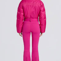 « Éclat » — Combinaison De Ski Imperméable Rembourrée, Rose Magenta