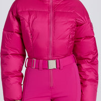 « Éclat » — Combinaison De Ski Imperméable Rembourrée, Rose Magenta