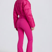 « Éclat » — Combinaison De Ski Imperméable Rembourrée, Rose Magenta
