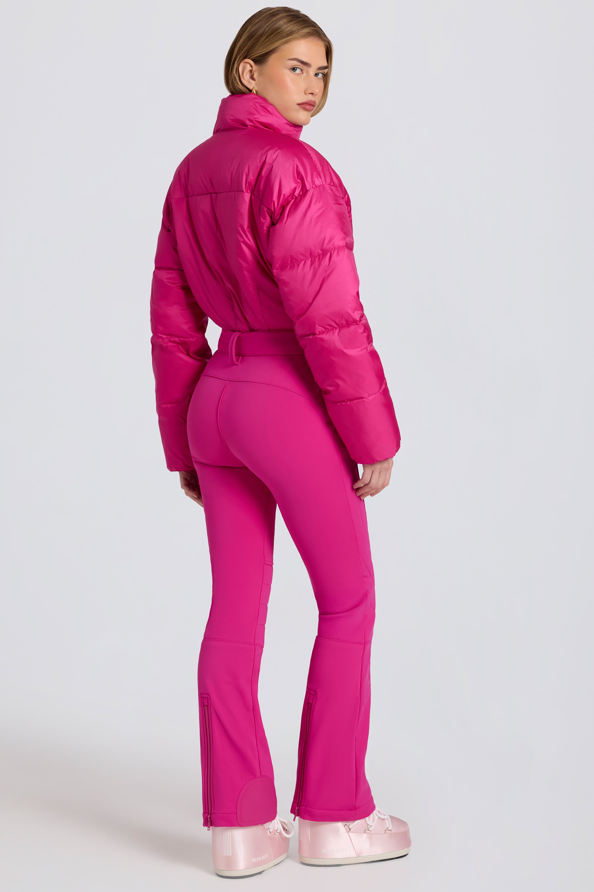 « Éclat » — Combinaison De Ski Imperméable Rembourrée, Rose Magenta