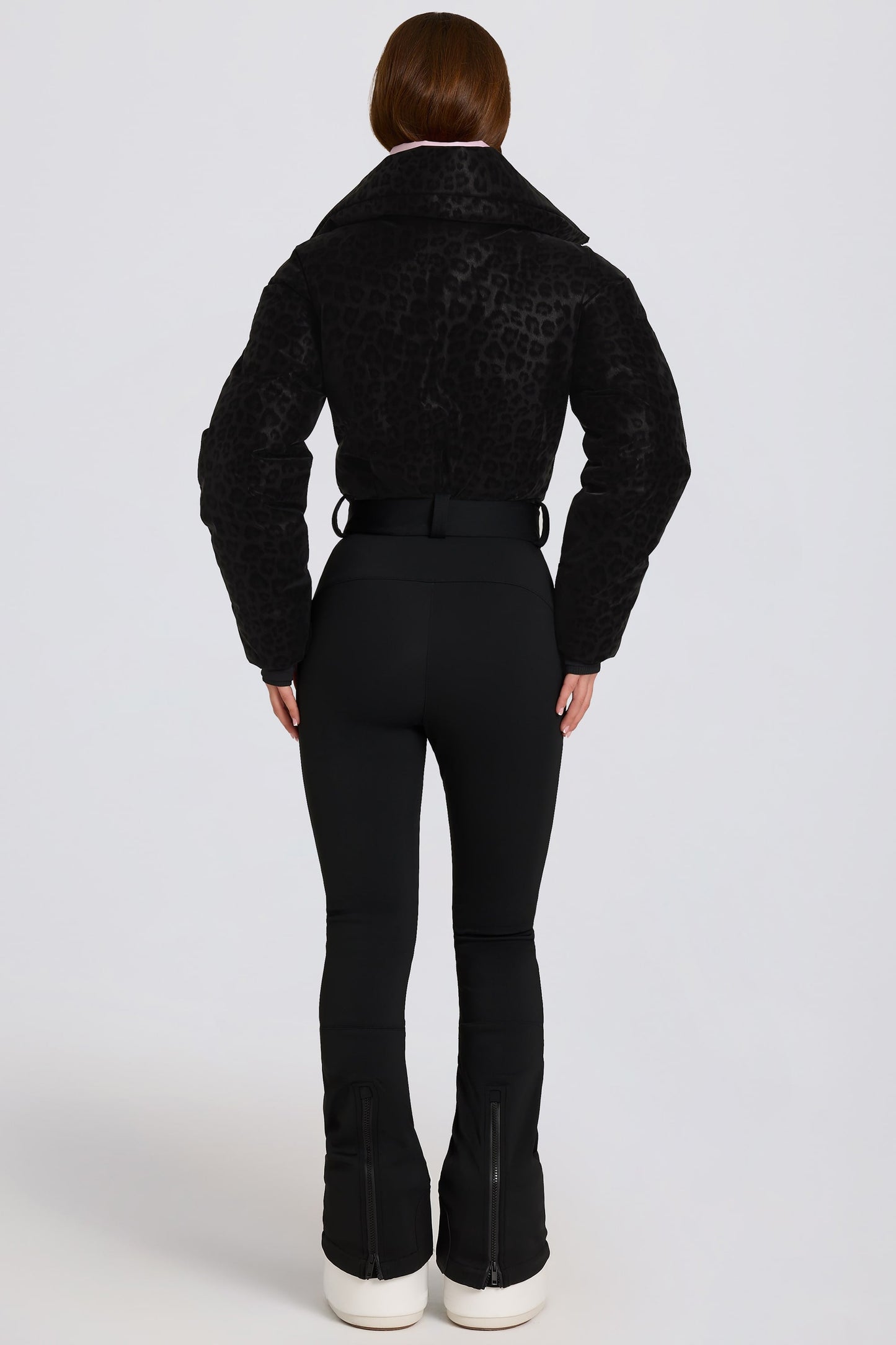 « Panthère » — Combinaison De Ski Imperméable Double Couche, Léopard Noir