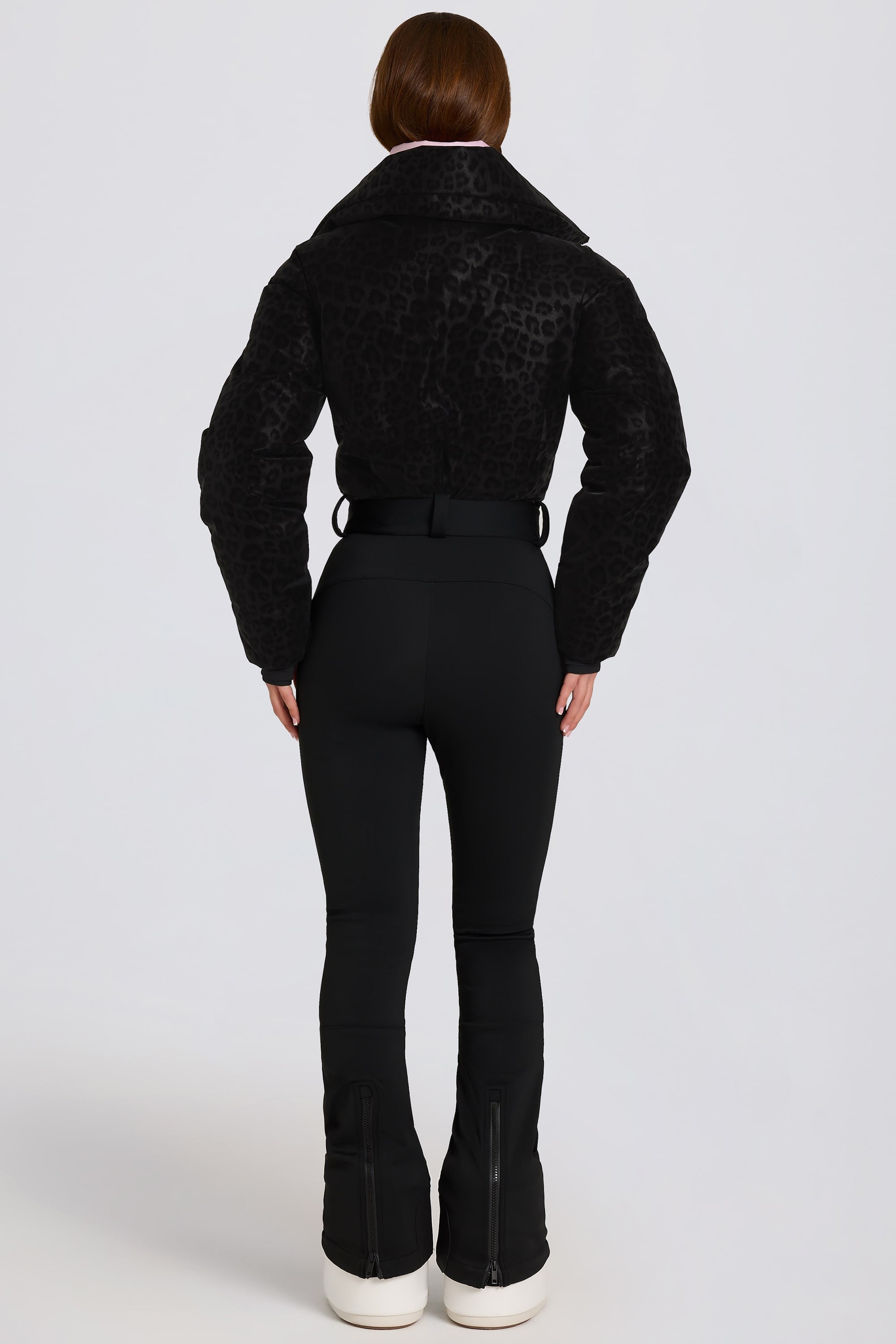 « Panthère » — Combinaison De Ski Imperméable Double Couche, Léopard Noir