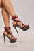 AZALEA WANG CARMEN TIGER PRINT PLATFORM STILETTO SANDAL