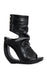 « Orbite » — Sandales Bottines à Semelle Compensée, Noir