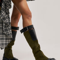 « Pulsation » — Bottes plates, Olive