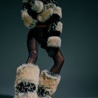 « Solstice » — Bottes à talon stiletto, Multicolore