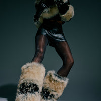 « Solstice » — Bottes à talon stiletto, Multicolore