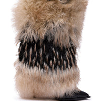 « Solstice » — Bottes à talon stiletto, Multicolore