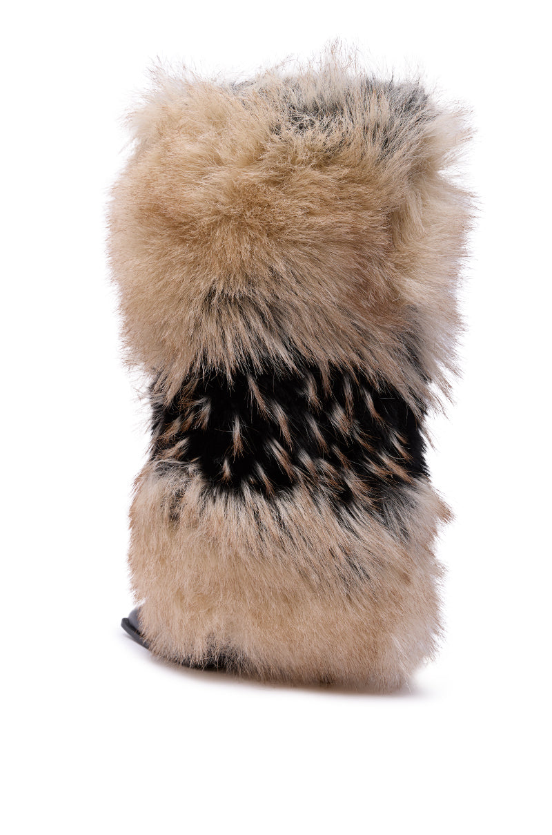 « Solstice » — Bottes à talon stiletto, Multicolore