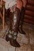 « Rodeo Terre » — Bottes Cow-boy, Marron