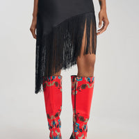 « Cobalt » — Bottes à talon stiletto, Multicolore