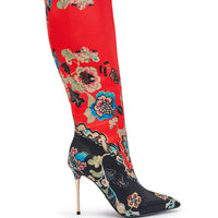 « Cobalt » — Bottes à talon stiletto, Multicolore