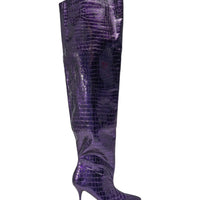 « Cannelle » — Bottes à talon stiletto, Violet