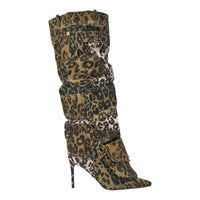 « Cascade » — Bottes à talon stiletto, Multicolore
