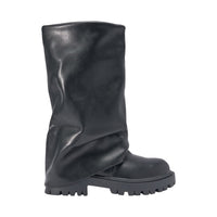« Amande » — Bottines plates, Noir