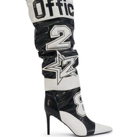 « Miel » — Bottes à talon stiletto, Multicolore