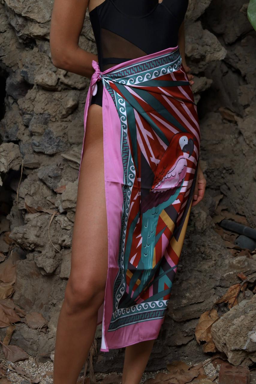 Mirage Perroquet — Foulard