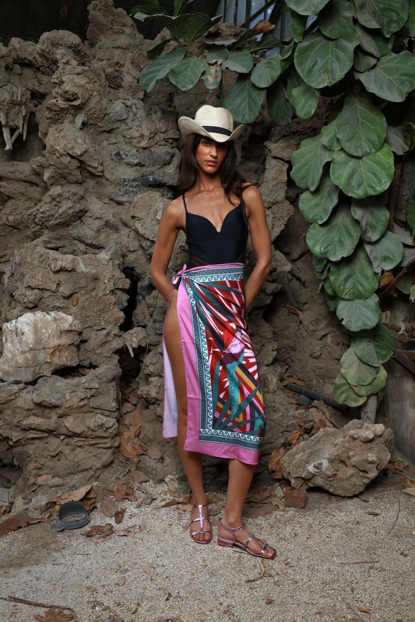 Mirage Perroquet — Foulard