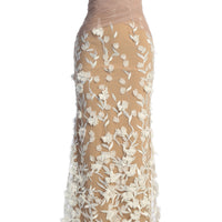 « Éternité » — Robe de Mariée Brodée, Ivoire