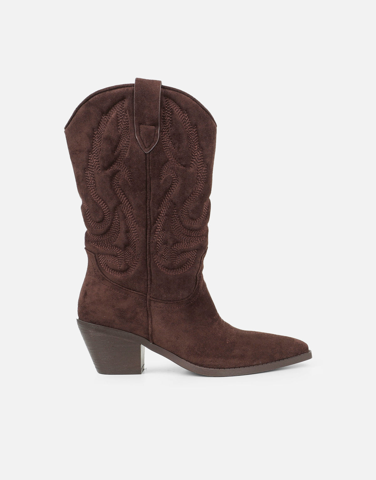 «Horizon fauve» — bottes western, marron