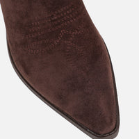 «Horizon fauve» — bottes western, marron