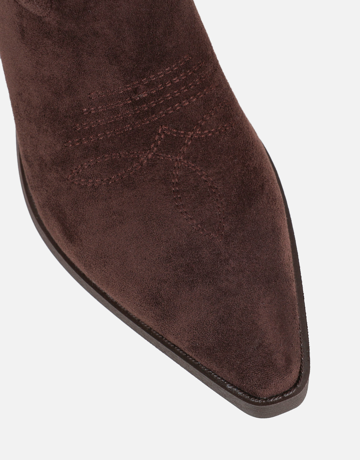 «Horizon fauve» — bottes western, marron