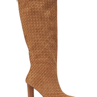 « Azura » — Bottes à talon bloc, Camel