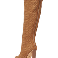 « Azura » — Bottes à talon bloc, Camel